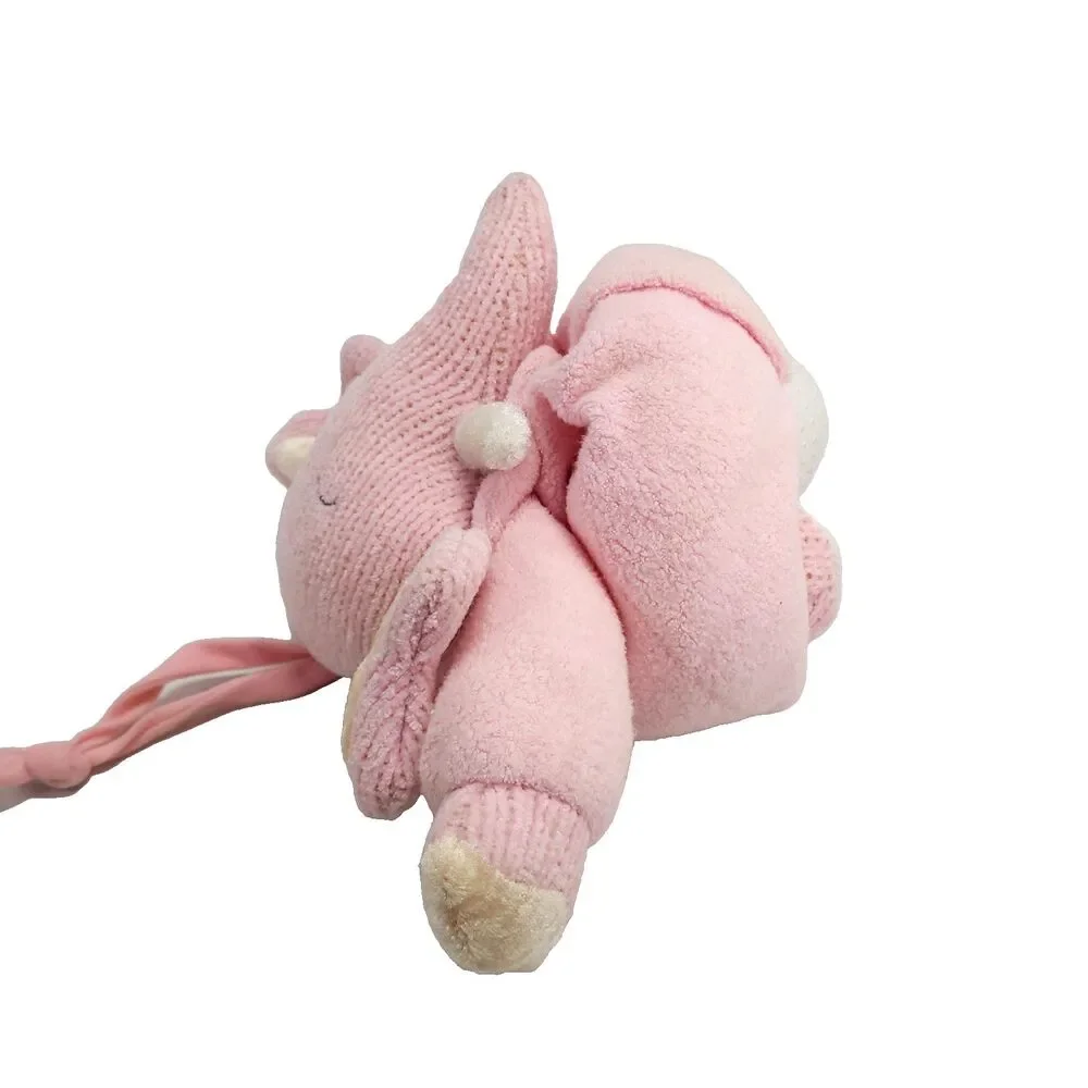 Vtg Carters Emu Namae Musical Crib Pull Elephant Plush 7